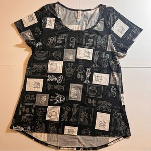 Lularoe Disney Toy Story Top size L